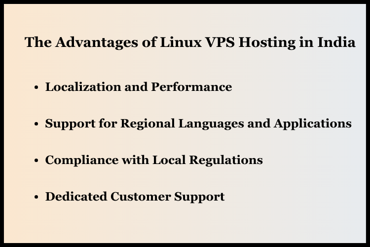 advantages of linux vps hosting in India