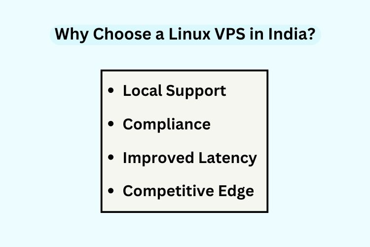 Local Support: Providers like Ideastack and Hostingbuzz offer tailored services. Compliance: Helps with local regulation compliance. Improved Latency: Faster loading times for local users. Competitive Edge: Cost-effective and high performance.